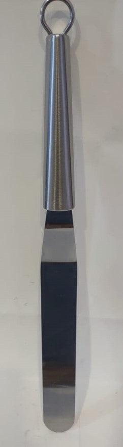 ESPATULA ANGULAR PLATEADA 20 CM
