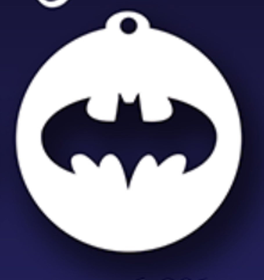 ESTENCILES CIRCULARES 7CM - BATMAN