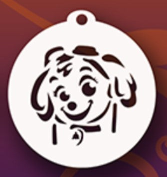 ESTENCILES CIRCULARES 7CM - SKYE PAW PATROL