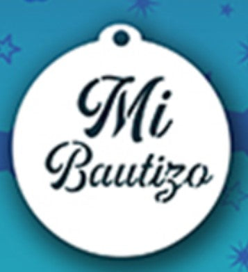 ESTENCILES CIRCULARES 7CM - MI BAUTIZO