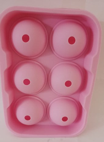 MOLDE DE SILICON CAKE POP 6 CAVIDADES