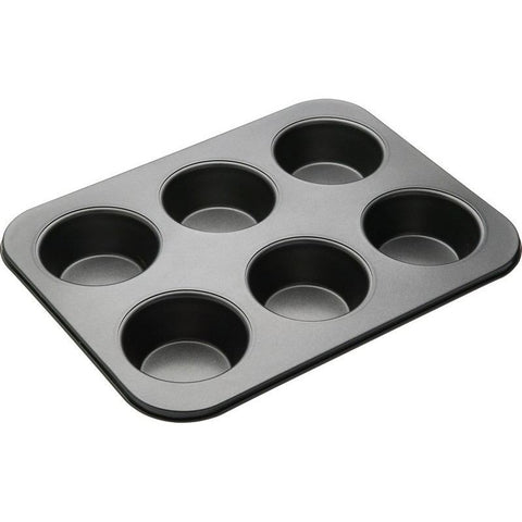 MOLDE DE ALUMINIO PARA CUPCAKE 6 CAVIDADES