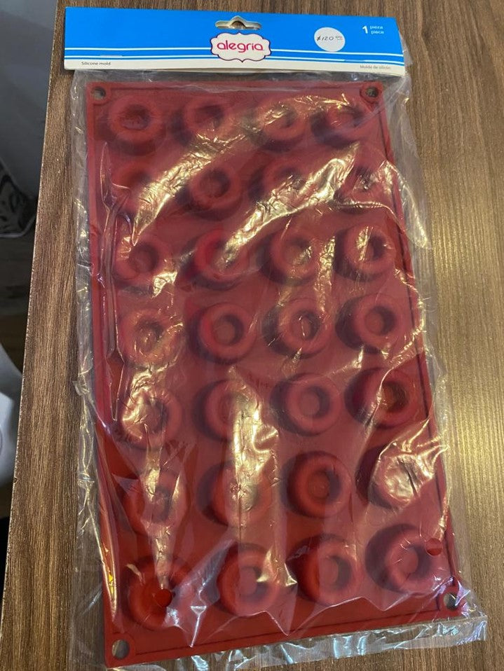 MOLDE  SILICON MINI SAVARIN