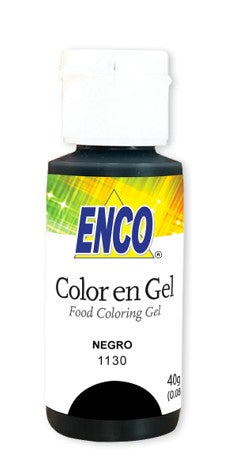 ENCO COLORANTE EN GEL 40G NEGRO