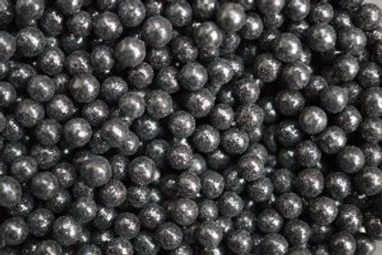 PERLA DIAMANTADA MEDIANA 6 MM NEGRA 100G