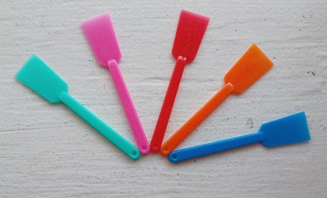 PALITAS DE PLASTICO PARA REPOSTERIA 12 CM (5 pzas)