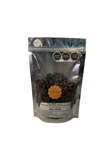 CALLEBAUT CHOCOLATE SEMI-AMARGO 54.5% CALLETS 250G