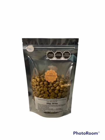 CALLEBAUT CHOCOLATE GOLD BLANCO SABOR CARAMELO 250G