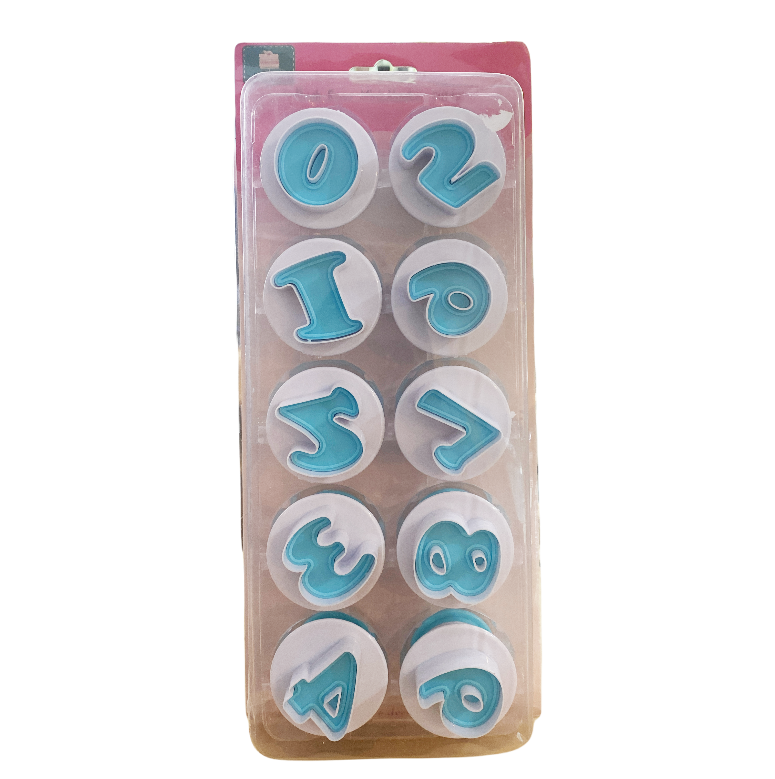 JUEGO DE NUMEROS FONDANT (VERDES GRANDES)