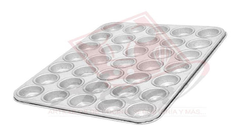 PLACA MINI MANTECADA 35 CAVIDADES 27 x 36 cm