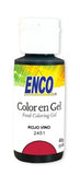 ENCO COLORANTE EN GEL 40G ROJO VINO