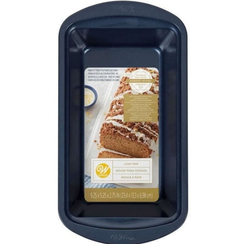 WILTON MOLDE  ANTIADHERENTE AZUL PANQUE  9 X 5" (22.86 x 12.7cm)