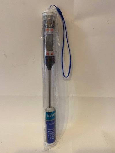 TERMOMETRO DIGITAL CON ESTUCHE PARA COCINA, CHOCOLATE Y CARAMELO