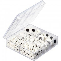 WILTON SPRINKLES CAJA DE OJOS DE CARAMELO DIFERENTES TAMAÑOS