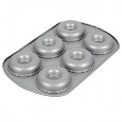WILTON MOLDE DE ALUMINIO PARA DONA 6 CAVIDADES