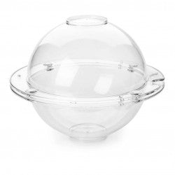 MOLDE ESFERA GRANDE DE PLASTICO CON IMANES 14CM