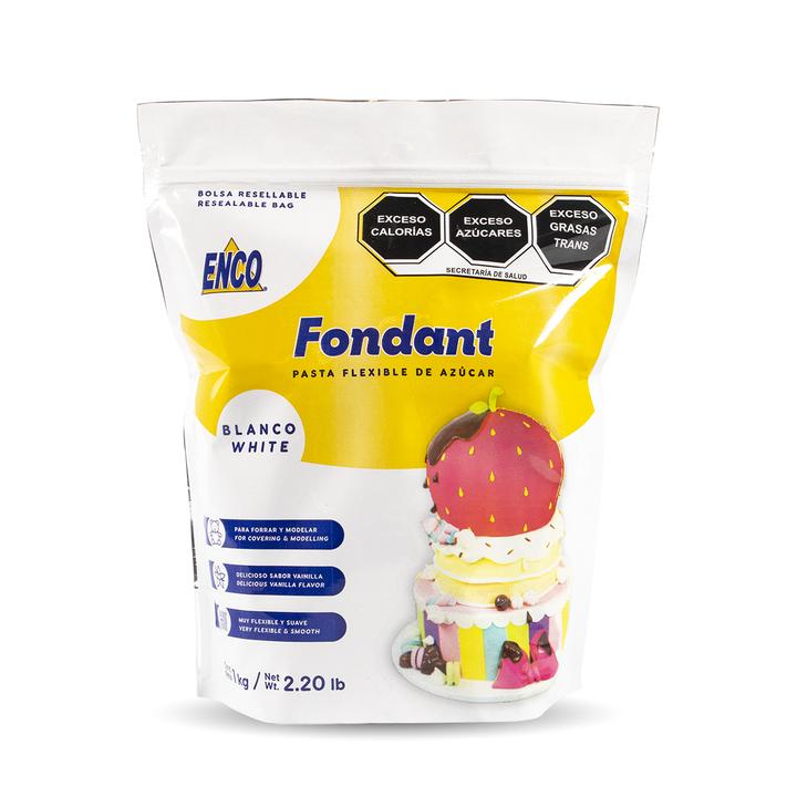 ENCO FONDANT NATURAL BLANCO 1KG