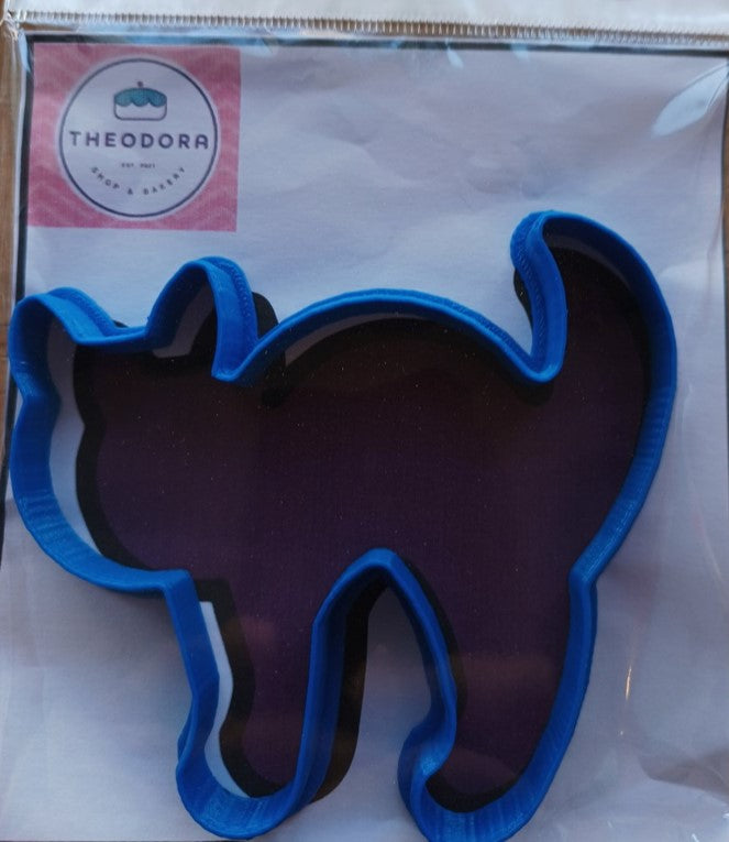 CORTADOR DE GALLETAS DE PLASTICO 10 CM APROX. GATO 3